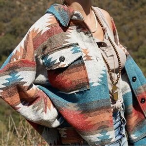 La Miel Colorful Patterned Jacket